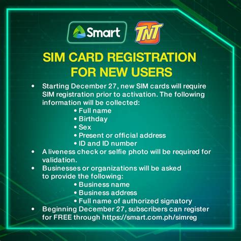 sim card registration act smart|ph sim card registration requirements.